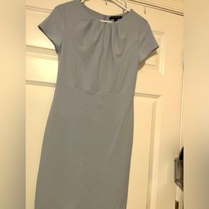 Banana republic grey blue semi formal dress